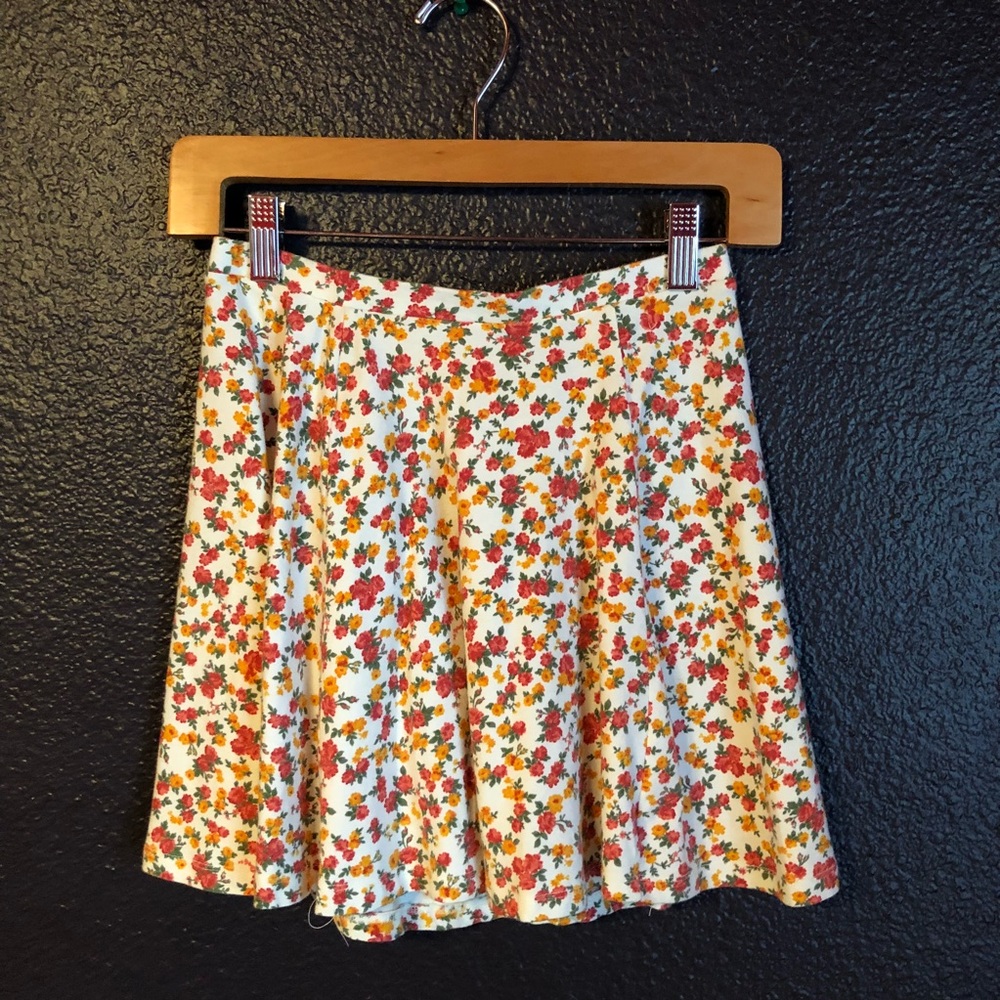 Floral Patterned Skirt
